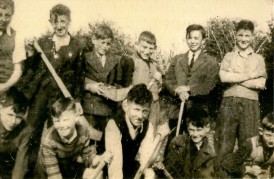 Connaght St. Hurling Team 1940s. Courtesy of Des White